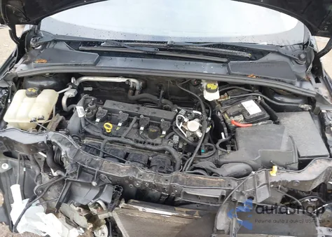 2018 Ford Focus Titanium from USA, damaged, VIN 1FADP3N22JL283337